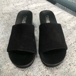 Carlos Santana platform sandals